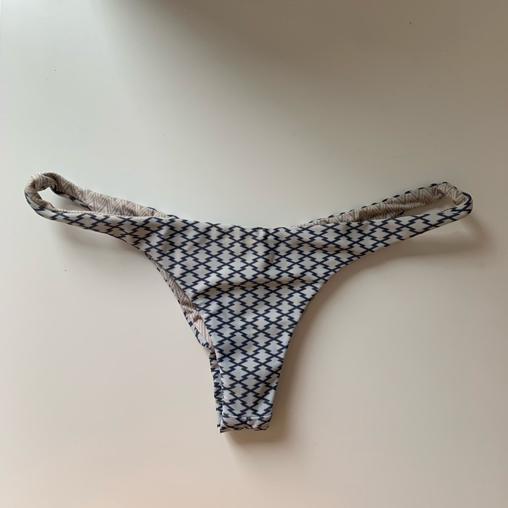 Vintage Acacia Swimwear Diamond Print Bottoms